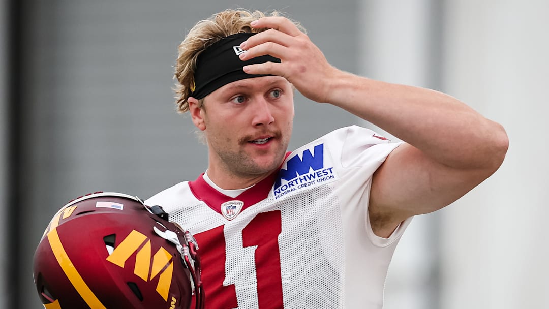 Washington Commanders tight end Colson Yankoff