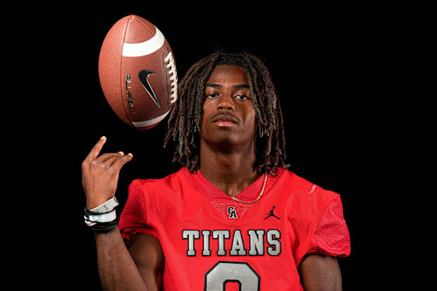 Carl Albert defensive back Trystan Haynes committed to Oklahoma in May.