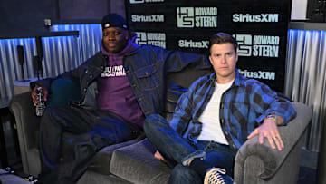 Colin Jost And Michael Che Visit SiriusXM's 'The Howard Stern Show'
