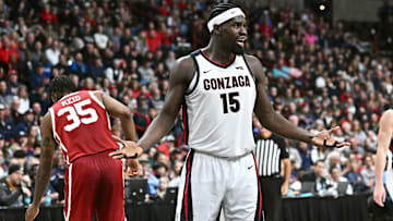 Gonzaga Bulldogs forward Graham Ike.