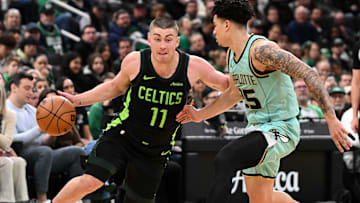 Boston Celtics, Charlotte Hornets, Joe Mazzulla, Payton Pritchard, JD Davison, Charles Lee