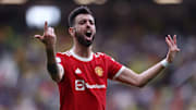 Après-midi difficile pour Bruno Fernandes à Arsenal.