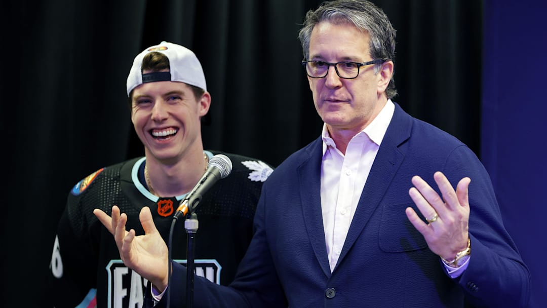 Toronto Maple Leafs president Brendan Shanahan: Sam Navarro-Imagn Images
