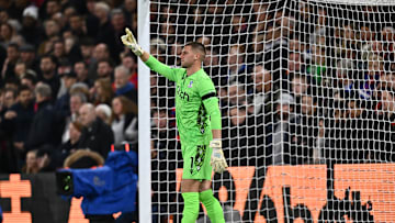 Sam Johnstone in action against Spurs