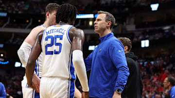 Duke basketball forward Mark Mitchell
