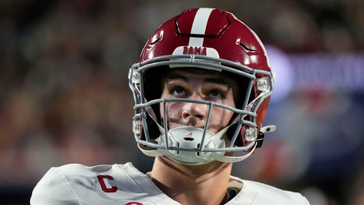 Alabama quarterback Ty Simpson 