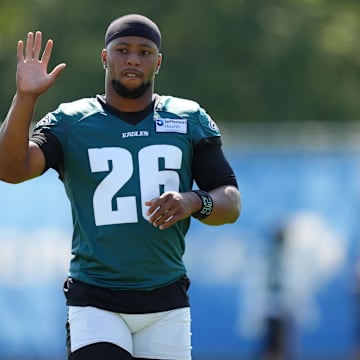 Saquon Barkley returns as the heavy favorite to defend his crown as NFL Offensive Player of the Year in 2025. 