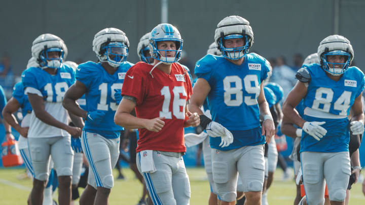 Detroit Lions QB Jared Goff.