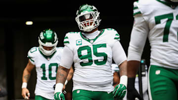 NY Jets defensive tackle Quinnen Williams
