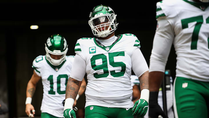 NY Jets defensive tackle Quinnen Williams