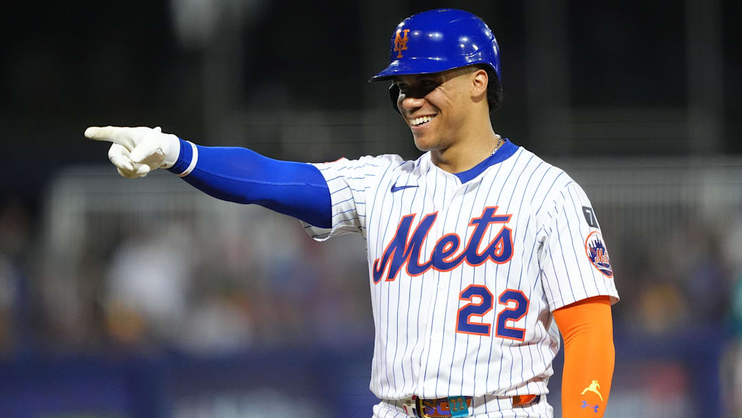 New York Mets outfielder Juan Soto.