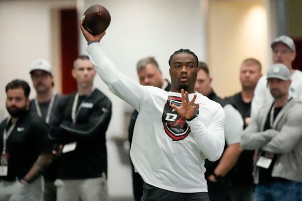 Jalen Milroe could develop into the Seattle Seahawks future starter.