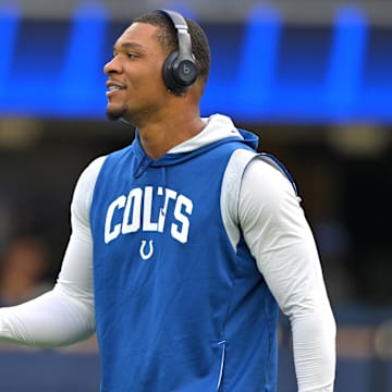 Indianapolis Colts quarterback Anthony Richardson suffered a scary injury while warming up in the team's locker room before Week 6.