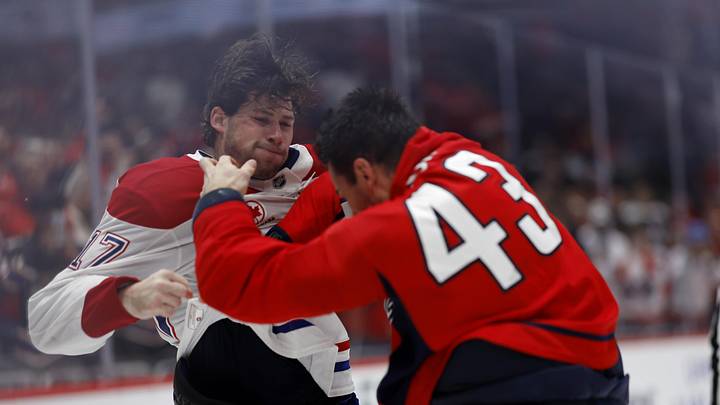 Tom Wilson, Washington Capitals Mandatory Credit: Geoff Burke-Imagn Images