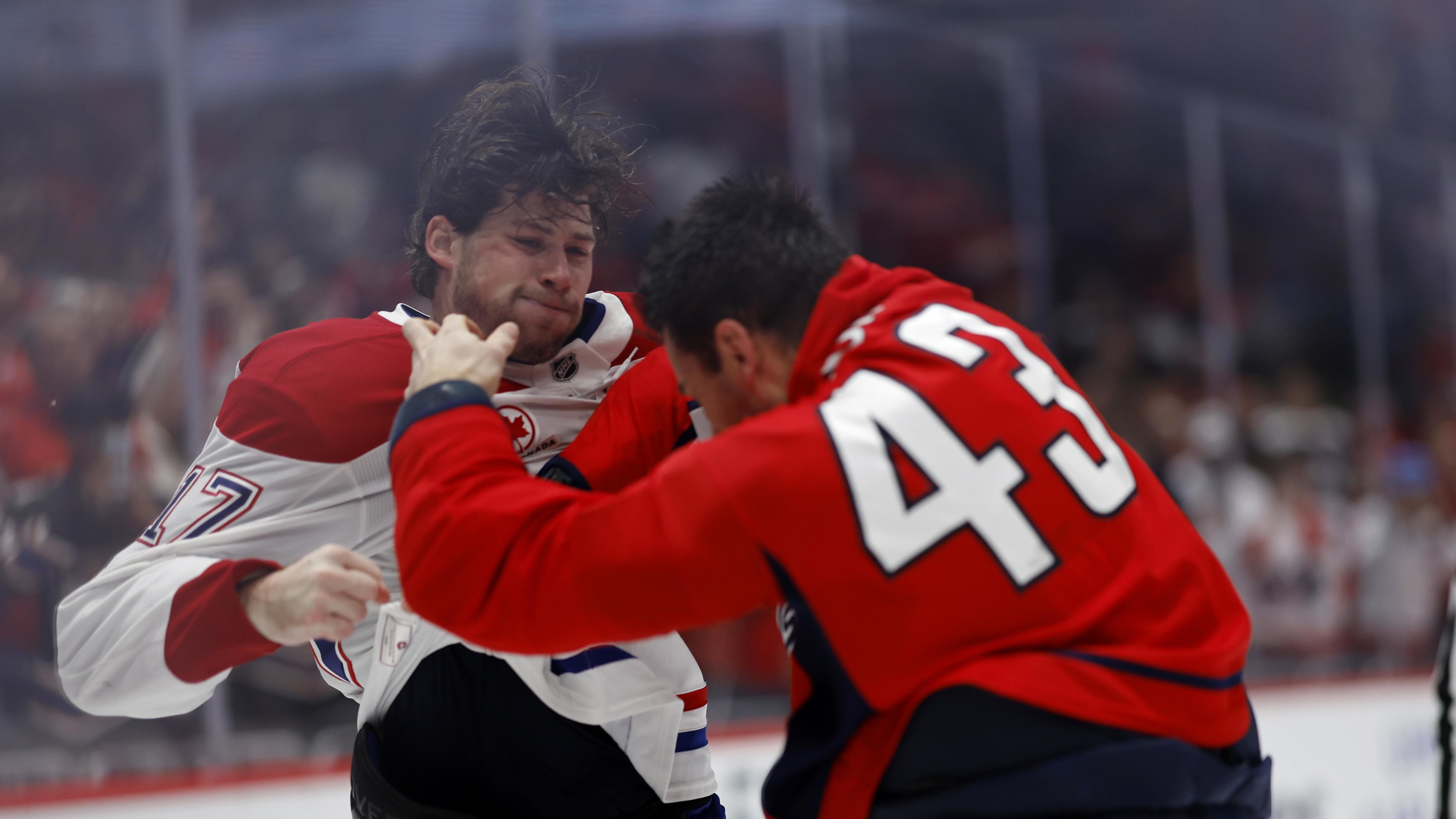 湯姆威爾森 (Tom Wilson) 戈迪豪 (Gordie Howe) 上演帽子戲法，萬聖節首都隊擊敗加拿大人隊