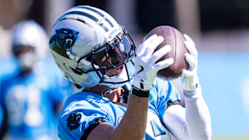 Carolina Panthers wide receiver Adam Thielen