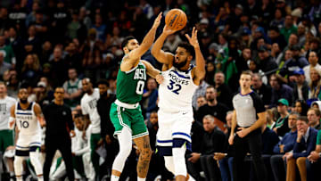 Boston Celtics v Minnesota Timberwolves