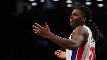 Detroit Pistons v Brooklyn Nets