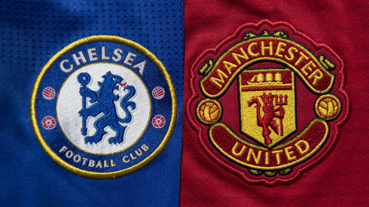 Chelsea and Manchester United Club Crests