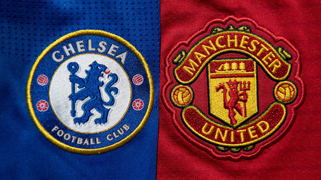 Chelsea and Manchester United Club Crests
