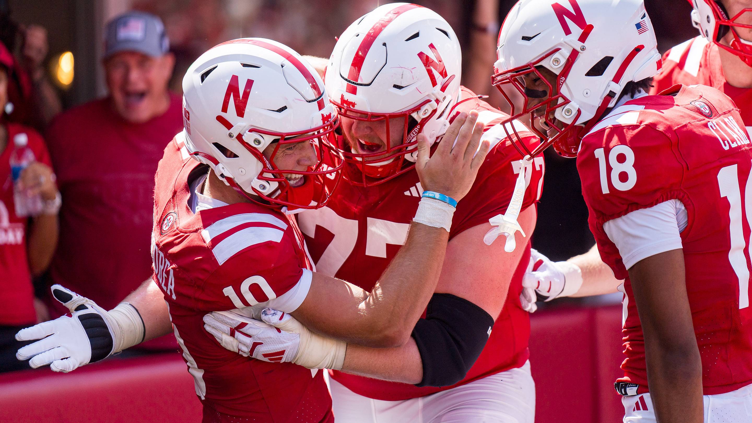 How Every Nebraska Offensive Player Who Saw the Field Against Ohio Graded Out on PFF