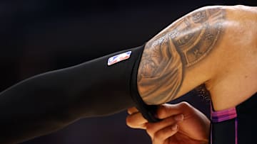 Arm sleeves are everywhere in the NBA.