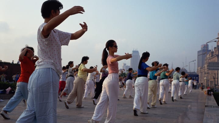Exercise in Shanghai Exercise in Shanghai