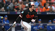 Adley Rutschman and the Orioles scored just one run in their two home losses to the Royals.
