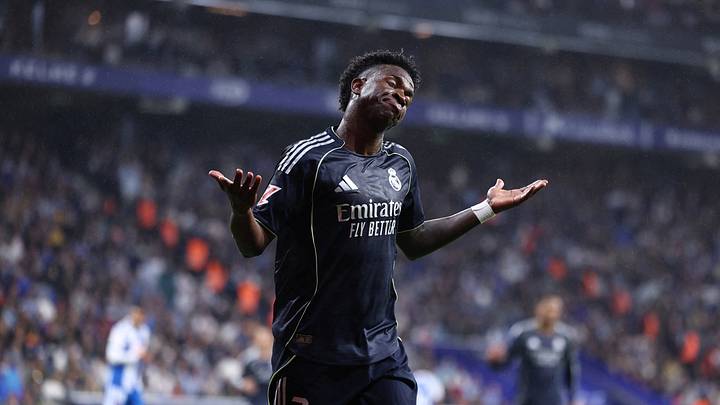 TOPSHOT-FBL-ESP-LIGA-ESPANYOL-REAL MADRID