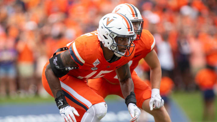 Chico Bennett Jr. was one of four Virginia football players named to the 2025 Reese's Senior Bowl Watch List.