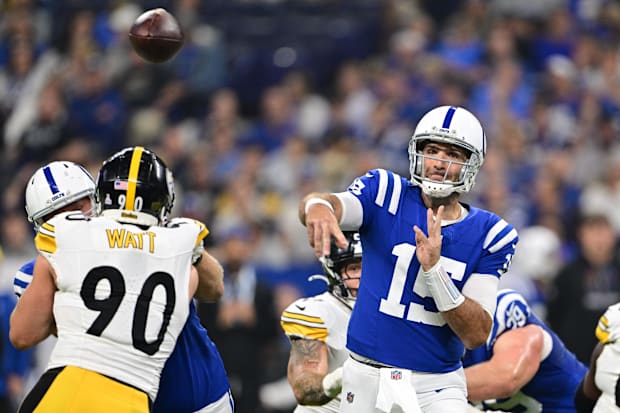 Joe Flacco Rescues Colts in Anthony Richardson s Stead to Top Steelers