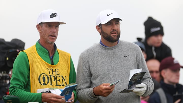 Scottie Scheffler made a big move on Friday. Scottie Scheffler made a big move on Friday.