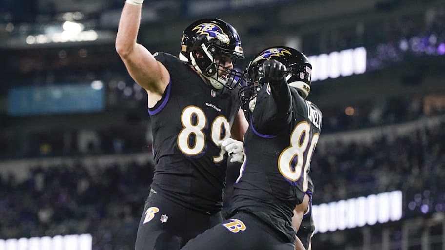 Mark Andrews and Isaiah Likely