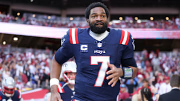 Jacoby Brissett started five games in 2024 for the Patriots.