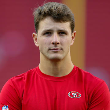 San Francisco 49ers quarterback Brock Purdy before the game against the Detroit Lions at Levi's Stadium. 