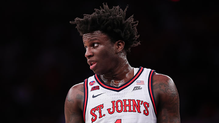 Connecticut v St. John's; St. John's basketball guard Kadary Richmond