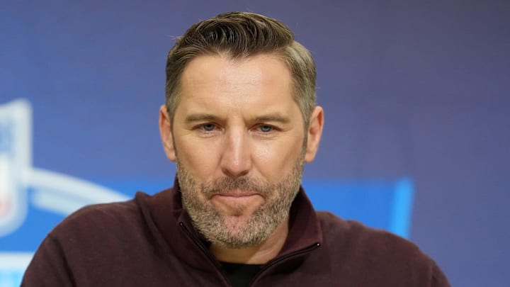 Washington Commanders general manager Adam Peters 