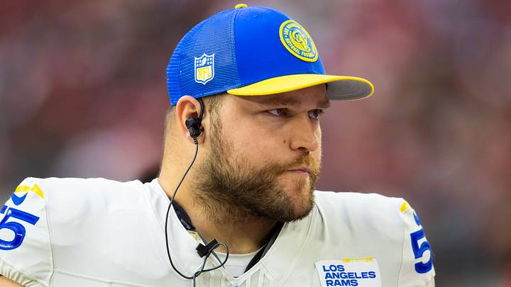 Los Angeles Rams center Brian Allen.