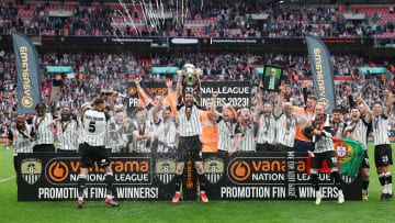 Notts County were victorious in the play-offs