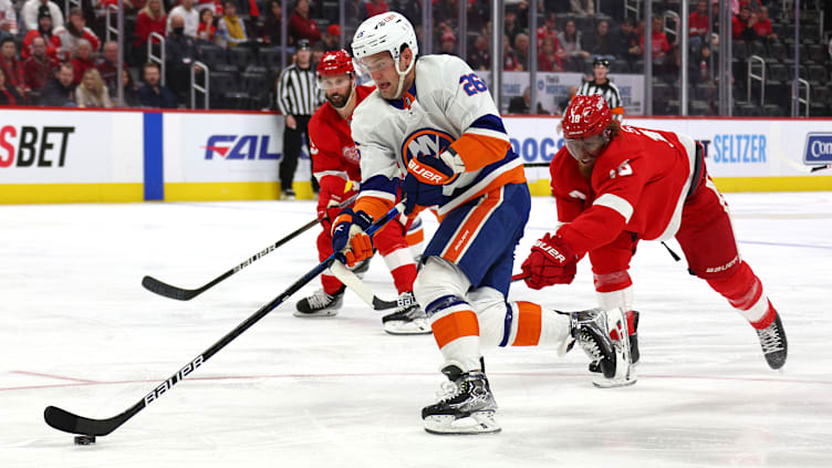 New York Islanders v Detroit Red Wings