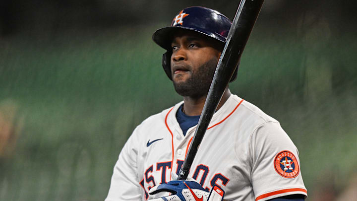 Houston Astros designated hitter Yordan Alvarez