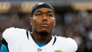 Jacksonville Jaguars defensive end Travon Walker