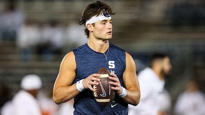 Former Penn State football quarterback Beau Pribula