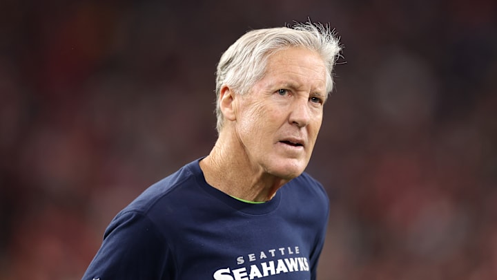 Pete Carroll with the Seattle Seahawks