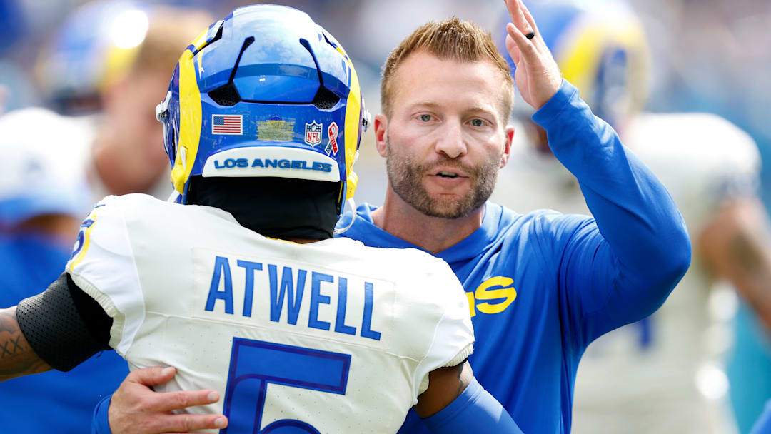 Los Angeles Rams Sean McVay, Tutu Atwell