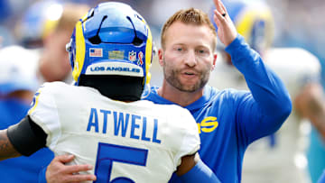 Los Angeles Rams Sean McVay, Tutu Atwell