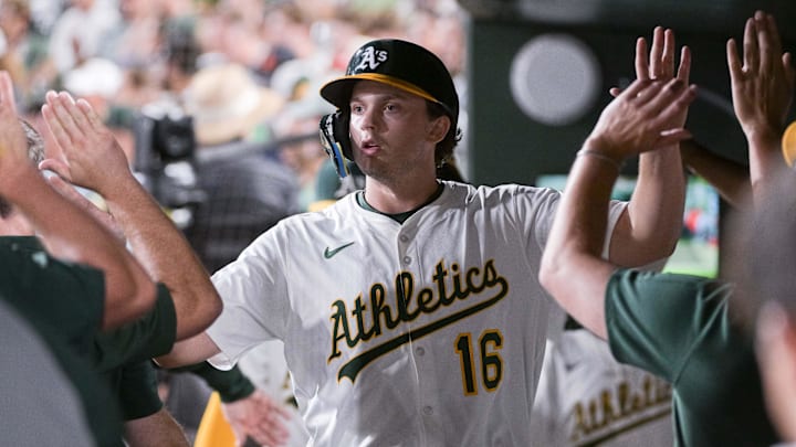 Athletics first baseman Nick Kurtz has been the best hitter during MLB's second half.