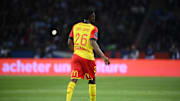 Salid Abdul Samed a écopé d'un carton rouge lors de son match face au PSG hier