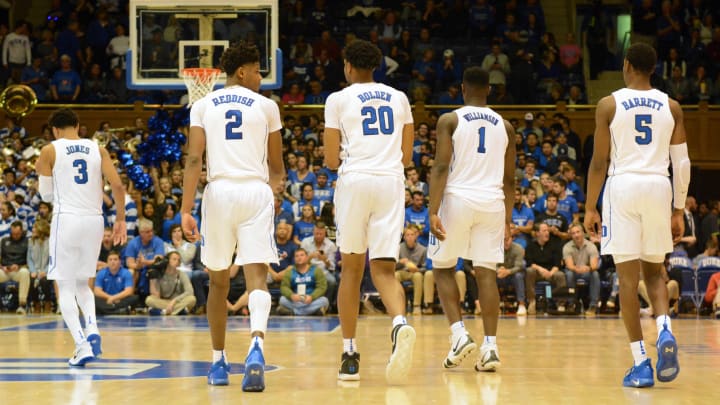 Duke basketball center Marques Bolden