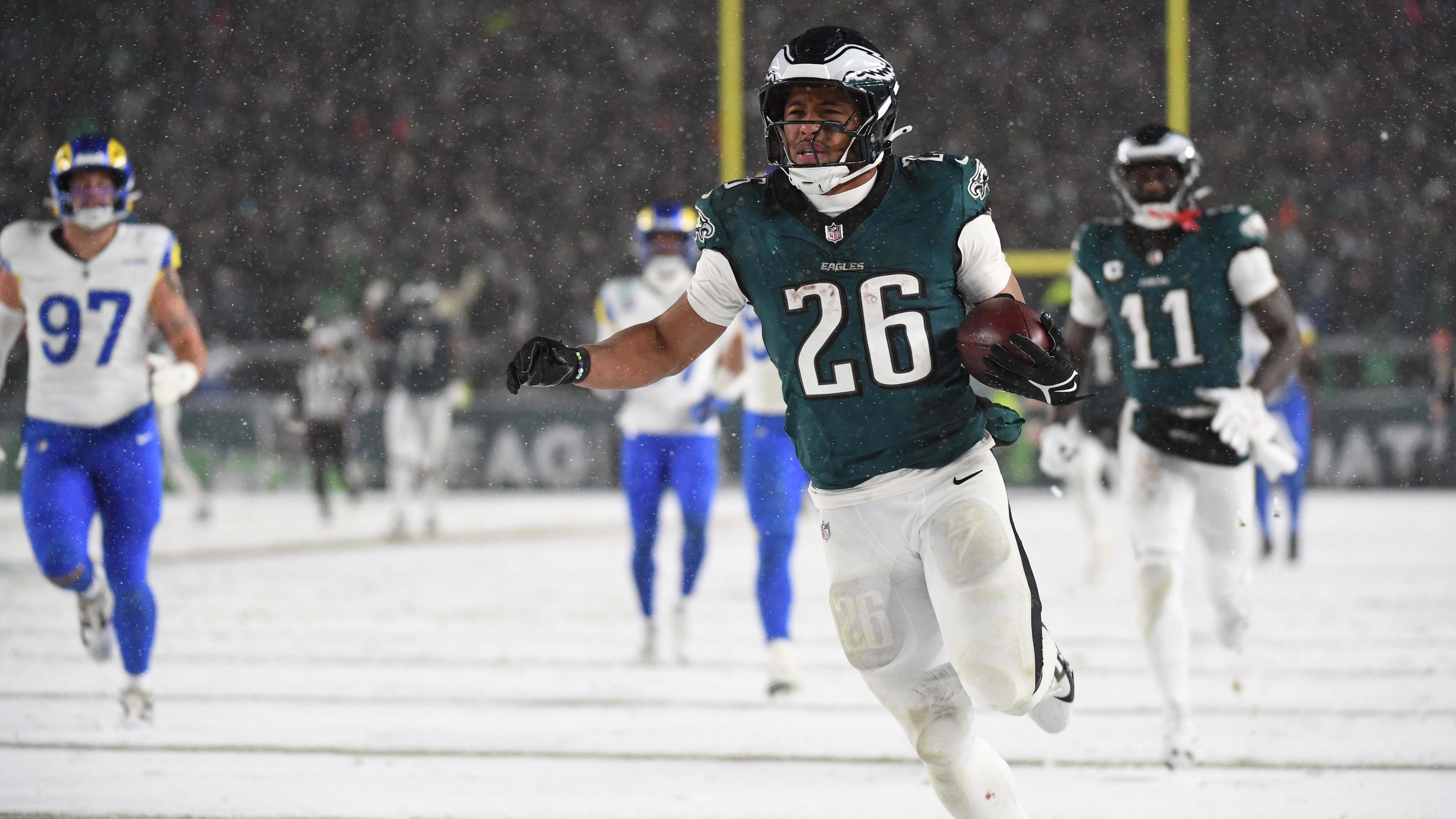 Penn State legend carries Philadelphia Eagles to the NFC Championship Game with historic performance